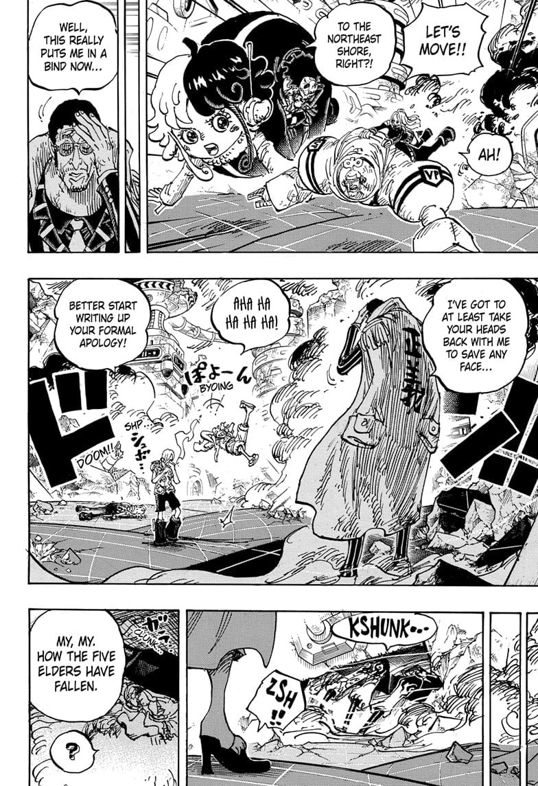 One Piece, Chapter 1107 image 14